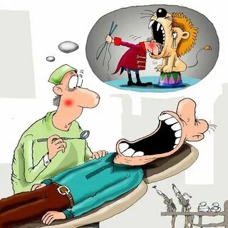 Карикатуры зубы