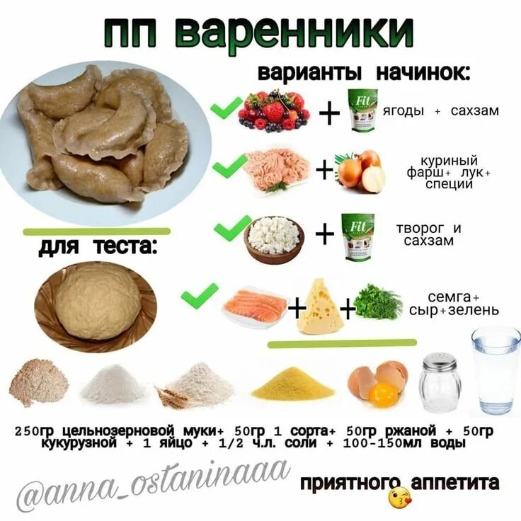 Чем заменить выпечку при правильном питании