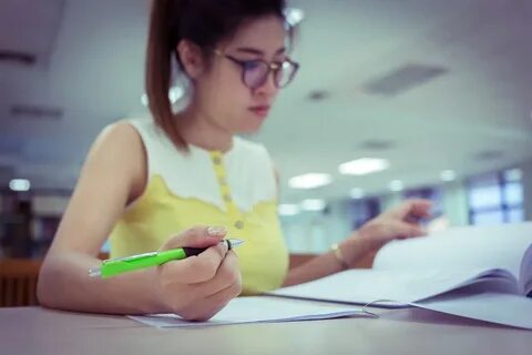 They writing
