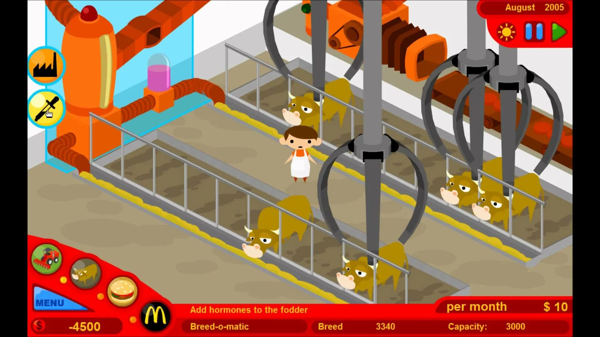 Mcdonald&#039;s game