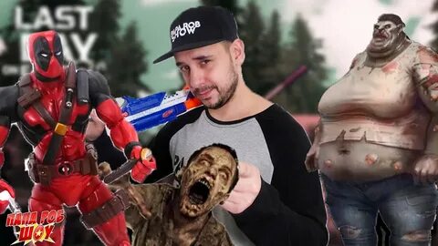 Папа роб играет зомби игру