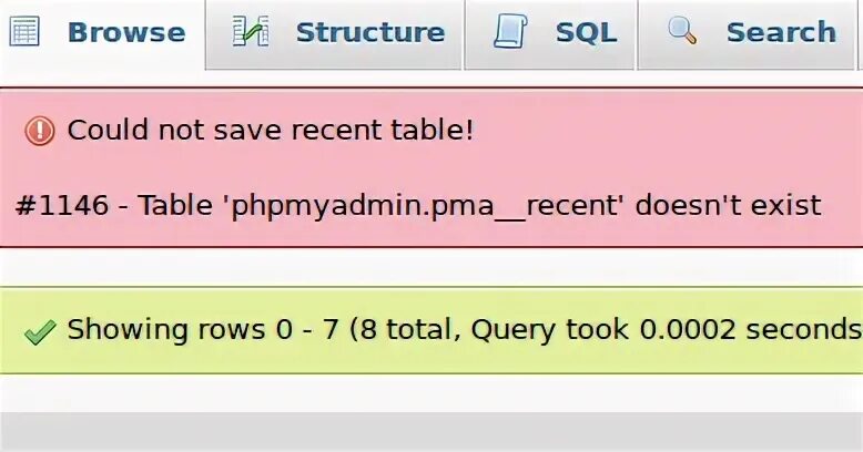 Error 1146 table doesn t exist. Error 1146 table doesn t exist