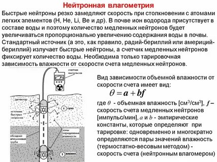 Определение влажности почвы