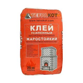 Клей терракот жаростойкий