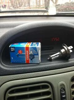 Какие лампочки стоят на рено симбол
