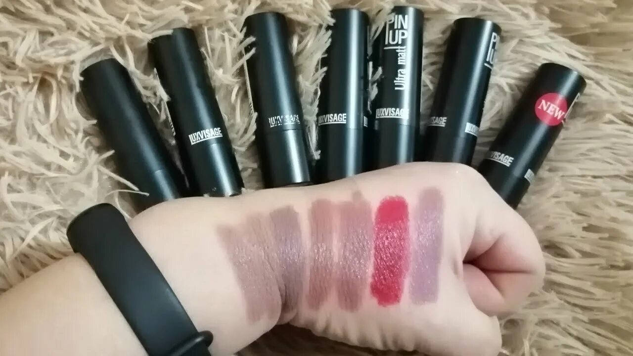 Luxvisage pin up ultra matt. Люкс визаж помада пин ап. luxvisage pin up ultra matt lipstick 543 mary. luxvisage блеск pin up ultra matt свотчи. свотчи помад люкс визаж пин ап.