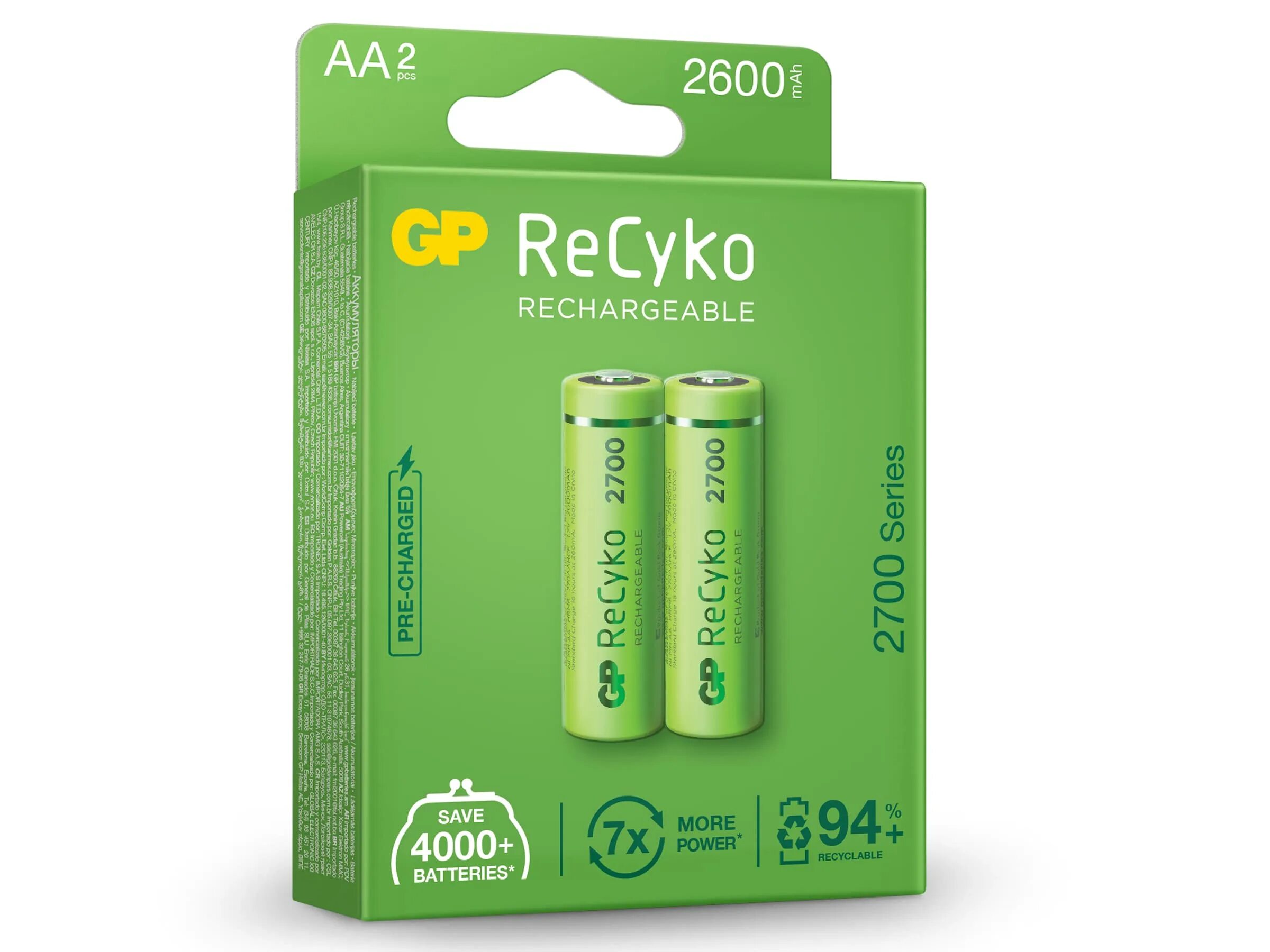 Аккумулятор gp 2700 мач. Gp recyko 2700. аккумуляторы gp r6 1300mah. батарейки gp 9 вольт. pro gp210aahcb-2eb2.