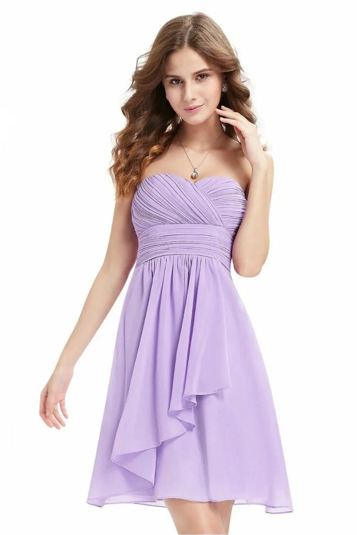 Сиреневое коктейльное платье. Сиреневое платье на бретельках. Фиолетовое коктейльное платье. Лиловое платье без лямок.