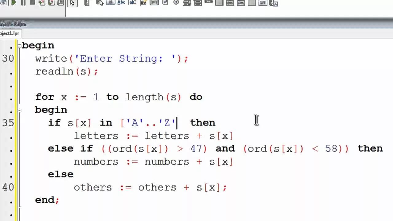 Pascal coding. Паскаль код. Самая простая программа на Паскале. Lazarus Pascal. String в Паскале примеры.