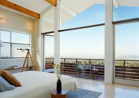 Room with balcony