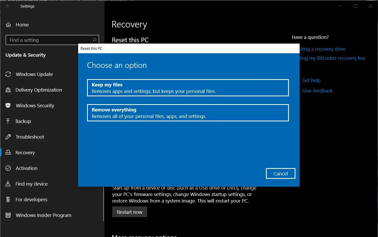 How to reset windows. How to reset pc. factory reset settings. reset windows 10. windows 10 reset this pc.