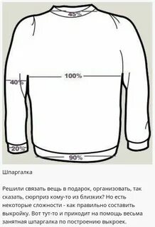 Как снимать мерки для свитера