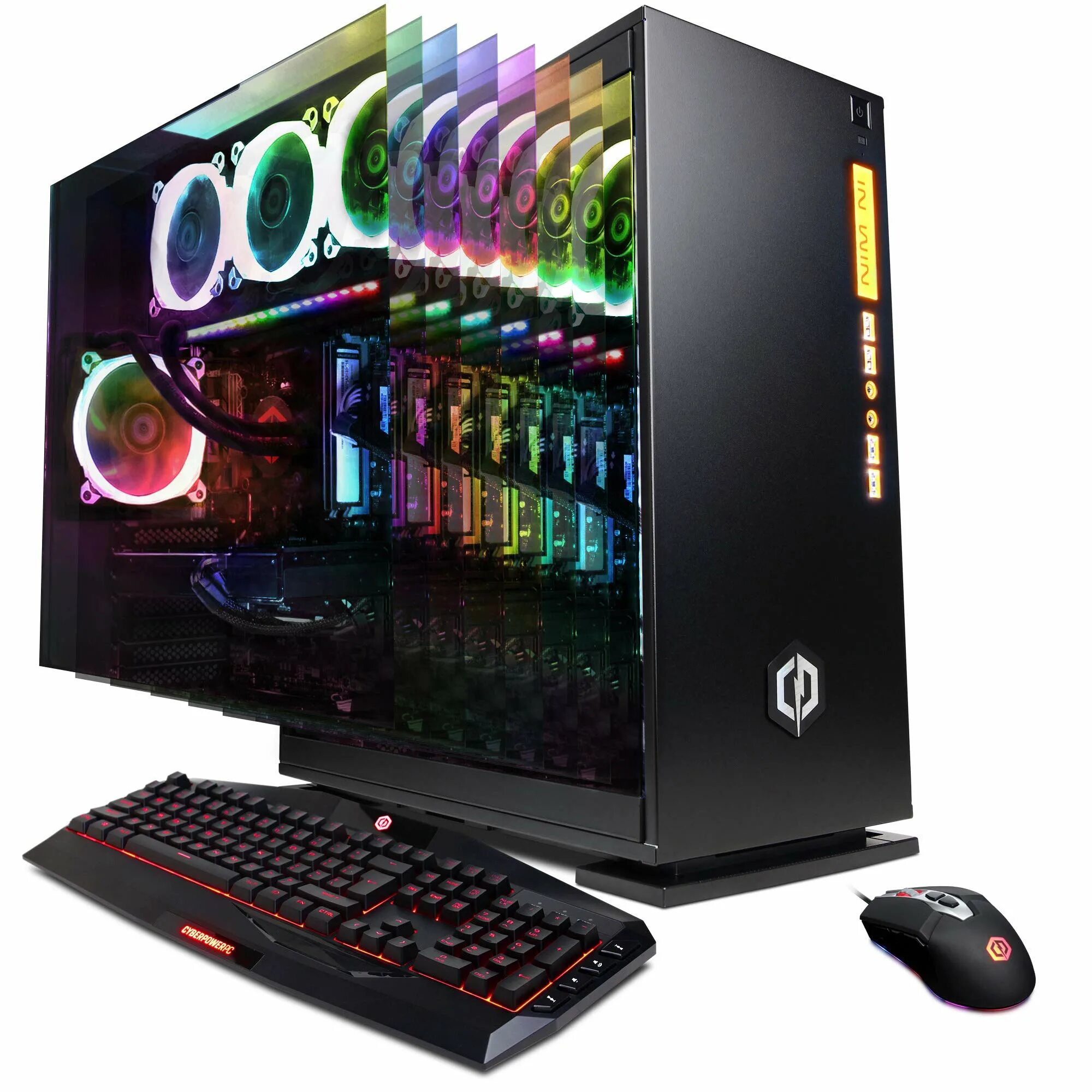 Компьютер PC-Gamer i5/rtx3060. CYBERPOWERPC Gamer Supreme. Современный мощный компьютер. Настольный игровой компьютер.