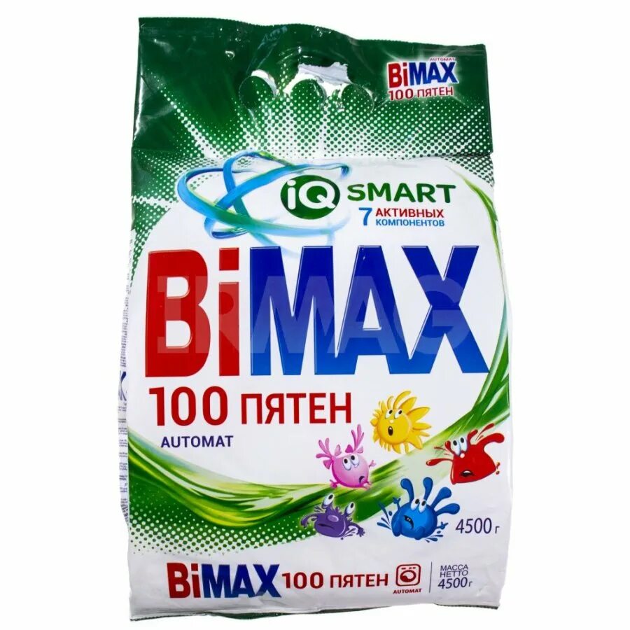 Порошок BIMAX автомат 100 пятен 3кг. Стиральный порошок BIMAX Color автомат, 4 кг. Стиральный порошок БИМАКС 6 кг. Порошок стиральный БИМАКС автомат 100 пятен 1,5кг м/у.