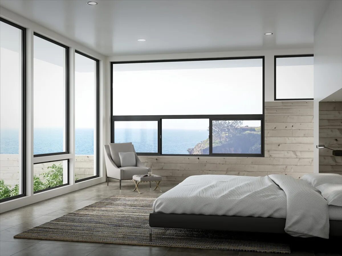 Пластиковое окно. Вид из окна. Спальня с панорамными окнами. Window clear c. У окна.