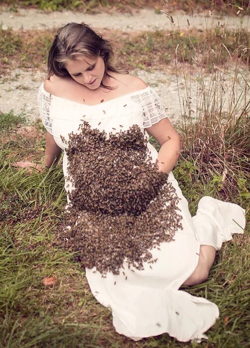 Это было вдохновляющим опытом": Беременная женщина устроила фотосессию с 20 000 