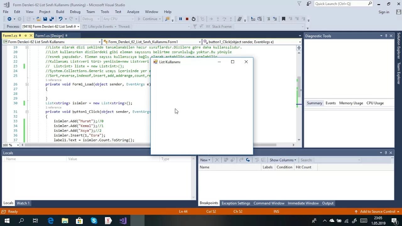 C form список. События windows forms c#. окно конструктора в visual studio. открытие проекта в вижуал студио. списки в c# form.
