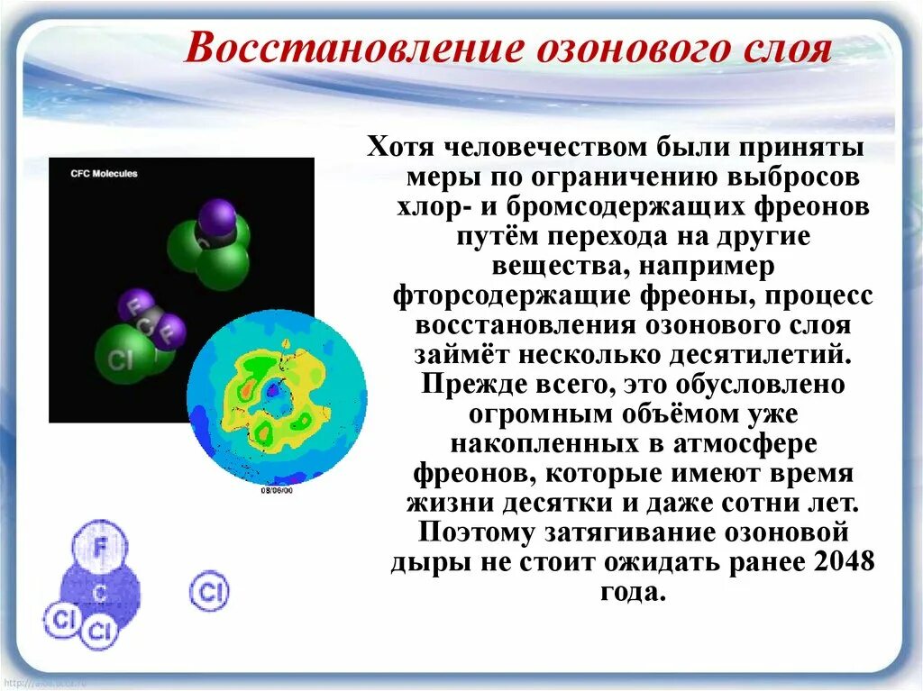 Решения озонового слоя