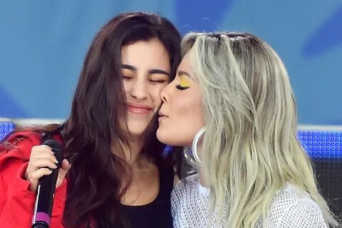 Lauren Jauregui : Halsey kisses Lauren Jauregui star snaps | Scoopnest.