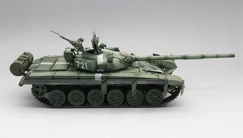 Купить Советский ОБТ Т-72 "УРАЛ" с интерьером 1:35 