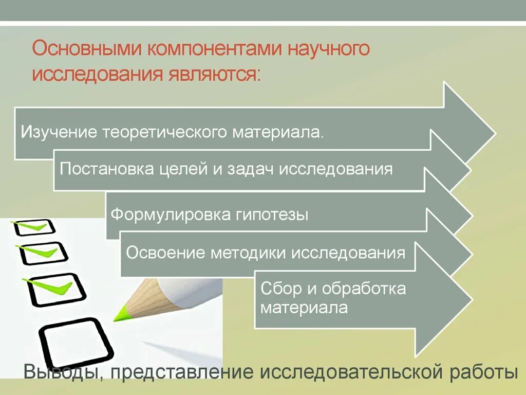 Основными компонентами являются