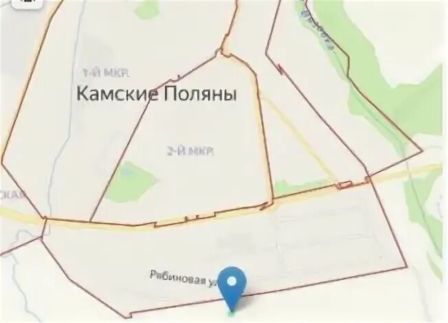 Расстояние камские поляны