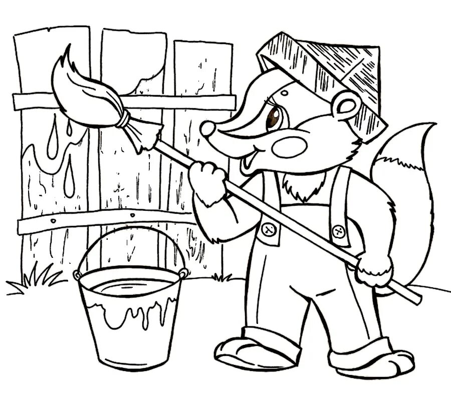 Раскраска для детей моляр. Профессия маляр раскраска. Красить раскрасить. Модницы. Большие раскраски для красок для детей.