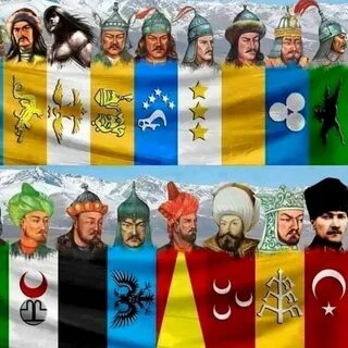 Представитель тюркских племен
