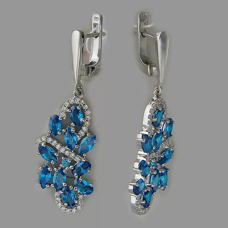 санлайт колоьцьцо серебряное с аметистом. фианит кыштым. фианит кыштым. серьги фианит с105061пв.