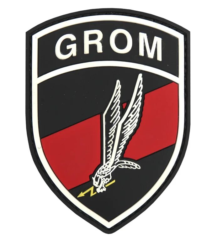 Гром ю м. Польский спецназ гром нашивка. спецназ гром шеврон. grom нашивка. нашивки спецназа гром.