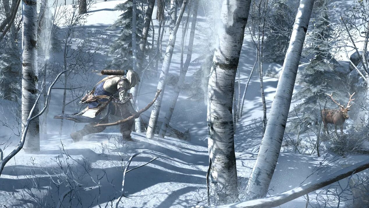 Creed iii. Ассасин 3. ассасин крид 3 часть. assassin&#039;s creed 3 зима. зимний лес ассасин крид 3.