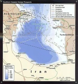 Морская граница в каспийском море