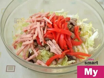 Пекинская капуста фасоль