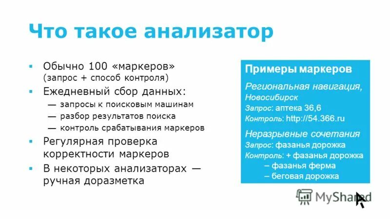 Маркеры запросов