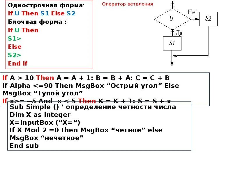 Условные операторы vba. Оператор if then. конструкция if then else. оператор if vba. оператор ветвления вба.