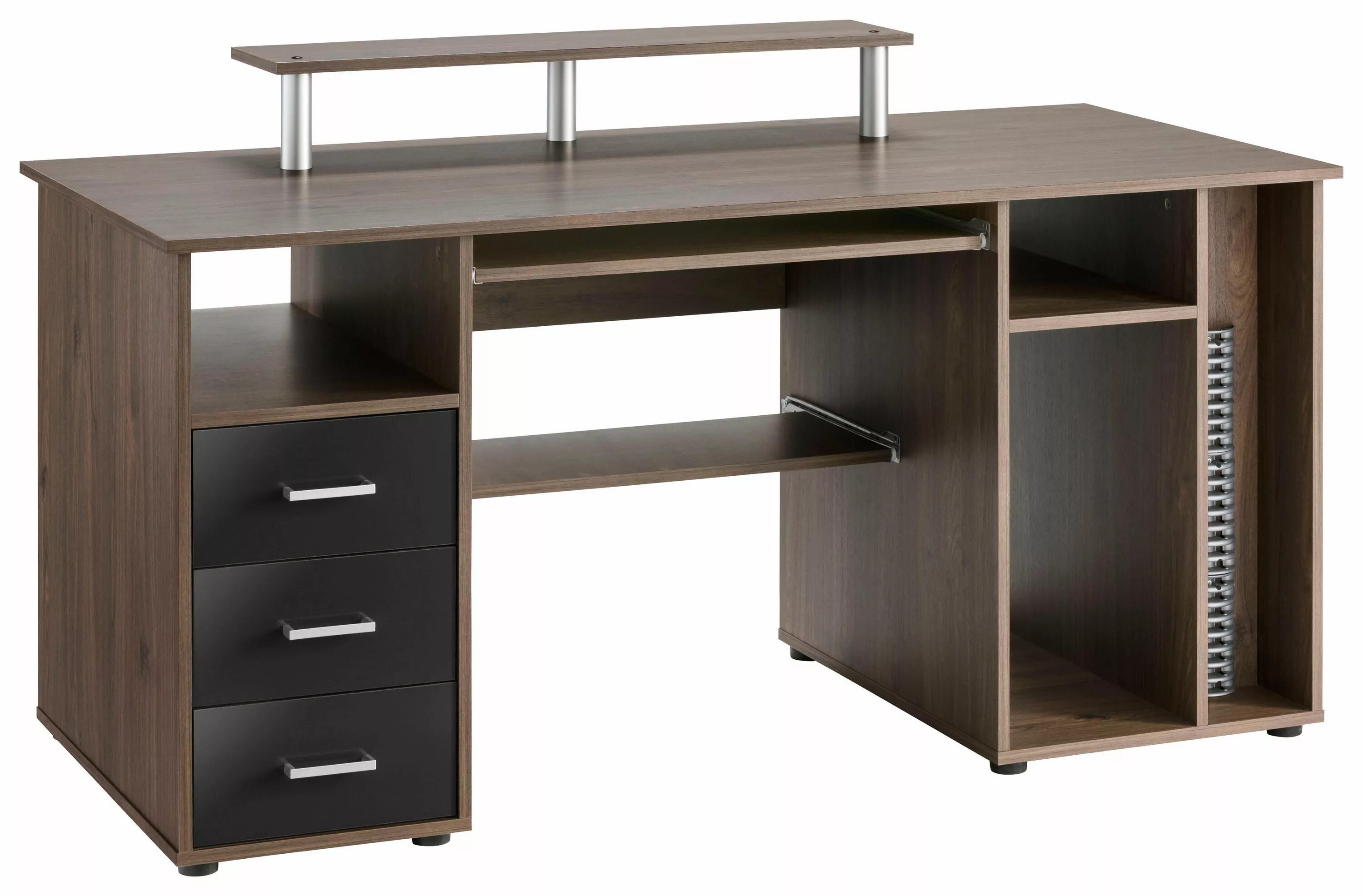 Компьютерный стол с клавиатурой. Skyland cd 1660. письменный стол с подставкой для монитора. компьютерный стол с полкой для монитора. письменный стол с полкой для монитора.
