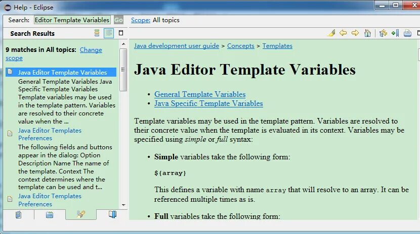 Result java. Java шаблон. Eclipse шаблоны проектов. Редактор java. Редактор кода джава.