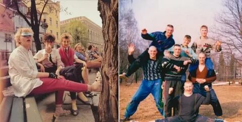Как одевались парни в 90 е