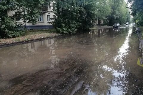 Какие улицы затопило