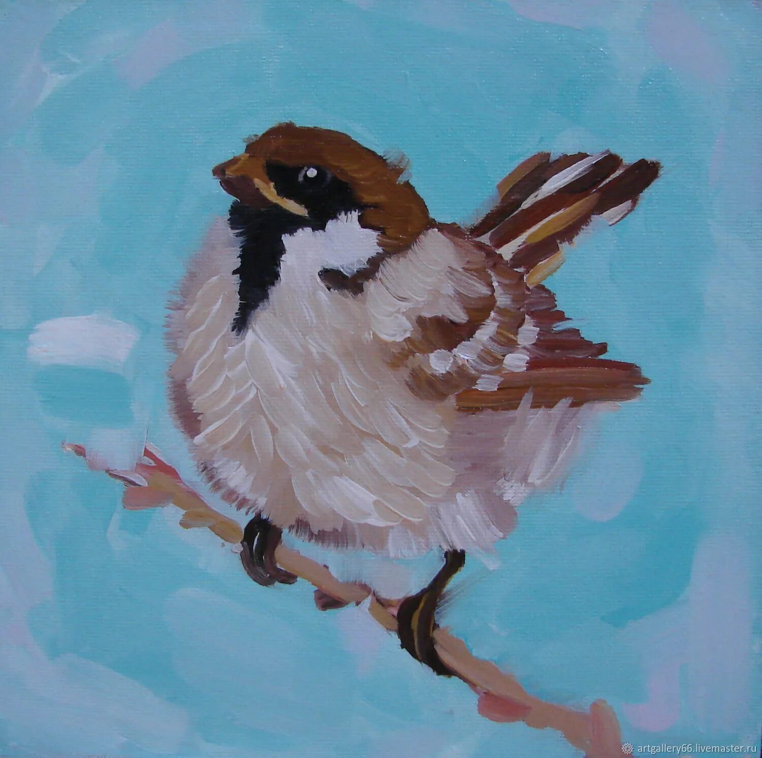 воробей красками для детей. рисование в старшей группе воробушек. воробей аппликация для детей. средняя группа воробушки. птички для детей.