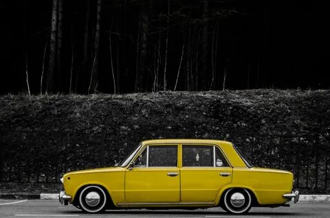 Ваз 2107 желтая