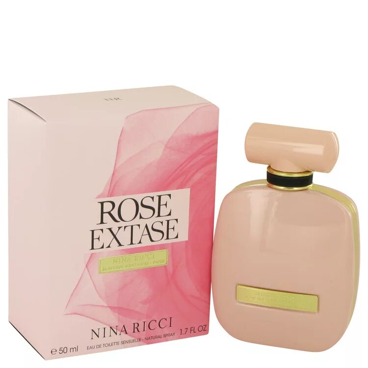 Nina Ricci Rose Extase (l) EDT sensuelle 80 ml.. Туалетная вода Nina Ricci Rose Extase. Туалетная вода Nina Ricci Rose Extase, 80мл.