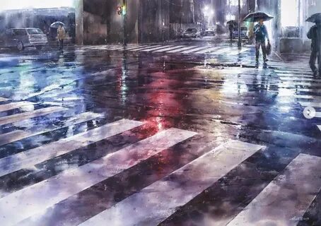 Rain art