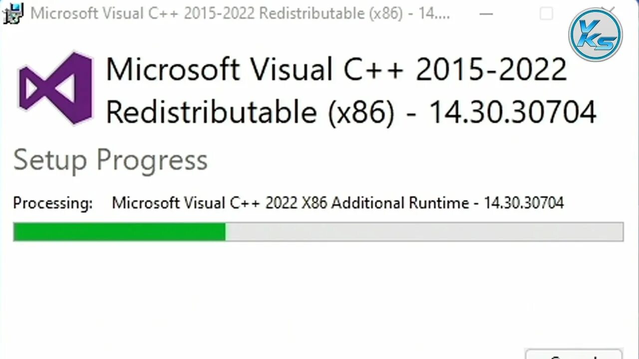 Visual redistributable pack