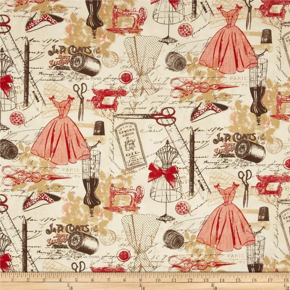 Sewn patterns