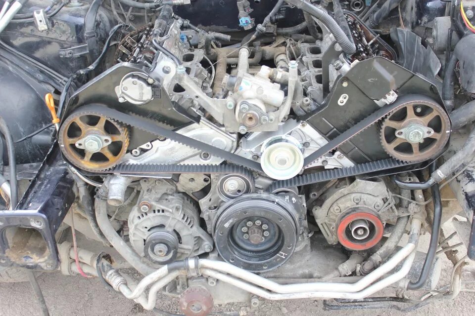 Замена ремня ГРМ - Audi A6 (C5), 2,8 л, 1997 года расходники DRIVE2