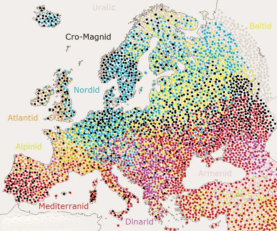 Расовые типы Европы карта. Расы Европы карта. Карта фенотипов Европы. Карта антропологических типов. Генотип волнистых волос