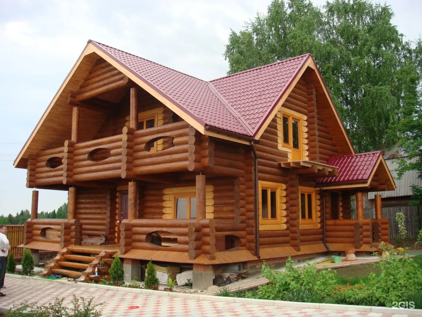 Срубы домов ключ