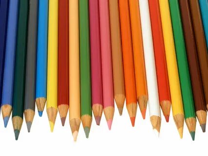 Des crayons