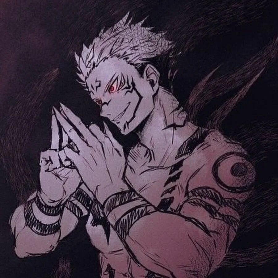 Сукуна и итадори шип комиксы. Jujutsu kaisen сукуна. сукун двуликий.